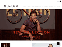 Tablet Screenshot of inimigoclothing.com